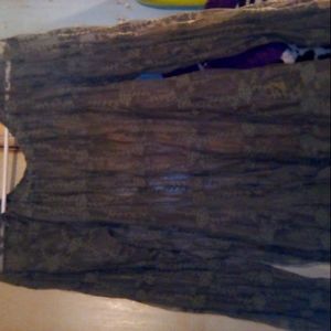 Long sleeve lacy blouse